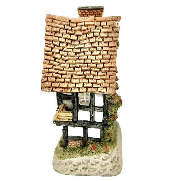 David Winter Cottages 1984 Spinners Cottage Vintage Excellent Handpainted - Picture 2 of 7